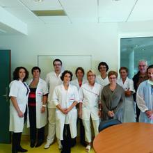 Photo de l'équipe médicale pluridisciplinaire